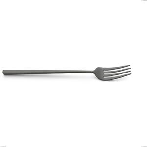 Kyoto Sandblasted Black Serving Fork, Sandblasted Stainless Steel (Aisi 304), Length 247 mm