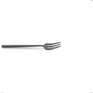 Kyoto Sandblasted Black Dessert Fork, Stainless Steel (Aisi 304) Sandblasted, Length 153 mm
