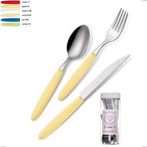 French Jar Packaging 16 Pieces Light Cutlery, 18.c Steel