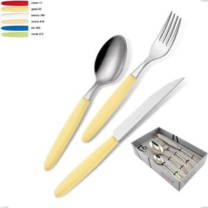 Light 16 Piece Cutlery Set in Showcase Packaging, 18.c Steel