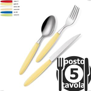 Light 5 Place Settings Cutlery Set, 18.c Stainless Steel