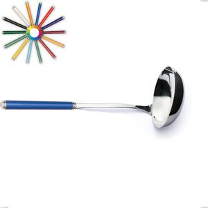 Linea Ladle, Polished 18/10 Stainless Steel (AISI304), Methacrylate Handles, Length 273 mm