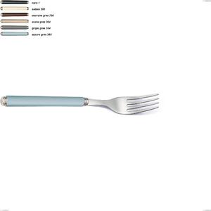 Table Fork Linea Gres, 18/10 AISI 304 Stainless Steel with Acrylic Handles, Length 210 mm Name: Linea Gres
