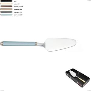 Gres Line Cake Server in Showcase Packaging, 18/10 AISI 304 Stainless Steel with Acrylic Handles, Linea Gres Cutlery 1 Piece