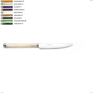 Pearl Line Steak Knife, 18/10 Stainless Steel (AISI304) Length 227 mm ABS Handle Double Collar Dishwasher Safe