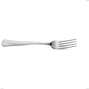 Loira Serving Fork, Polished AISI 304 Stainless Steel, 2 mm Thickness, Classic Design, Length 230 mm