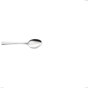 Lux Moka Spoon, Stainless Steel AISI 304 Polished Cutlery, 2.5 mm Thickness, 115 mm Length