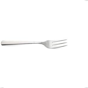 Lux Serving Fork, Polished AISI 304 Stainless Steel Cutlery, 2.5 mm Thickness, 235 mm Length