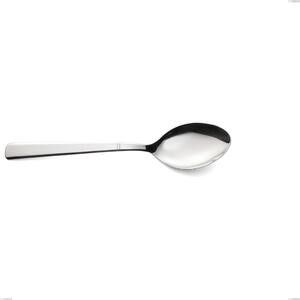 Lux Serving Spoon, Polished AISI 304 Stainless Steel Cutlery, 2.5 mm Thickness, 226 mm Length