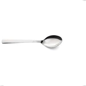 Lux Table Spoon in 18/10 Stainless Steel (AISI 304) Length 195 mm, Thickness 2.5 mm, Polished Stainless Finish, Dishwasher Safe