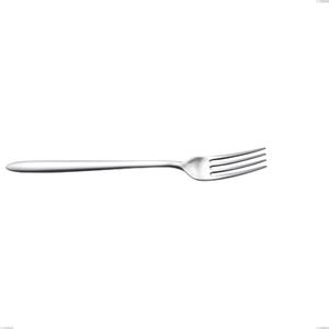 LIVE Table Fork in 18.10 AISI430 Stainless Steel, 2 mm Thickness, 219 mm Length, Polished Stainless Steel Handle, Dishwasher Safe