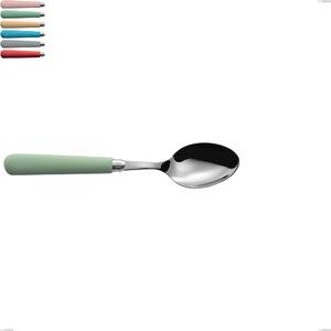 Macarons Serving Spoon, 18.10 Stainless Steel 234 mm Length with Polished Stainless Acrylic Handles