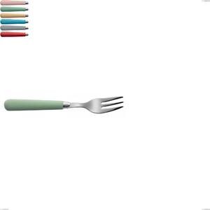 Dessert Fork Macarons, Stainless Steel 18.10 Length 155 mm Acrylic Handles Polished Stainless Steel Name: Macarons