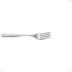 Medea Fish Fork, Polished AISI 304 Stainless Steel, 3 mm Thickness, 182 mm Length