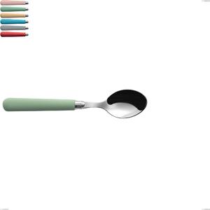 Table Spoon, Macarons Soup, 18.10 Stainless Steel 204 mm Length, Polished Stainless Acrylic Handles, Name: Macarons