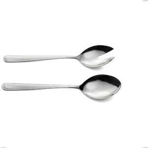 Medea Salad Cutlery Pair, Polished AISI 304 Stainless Steel, 3 mm Thickness, 231 mm Length
