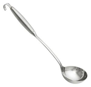 18/10 Stainless Steel Ladle Touch Me 33 cm with Hook Nickel Free