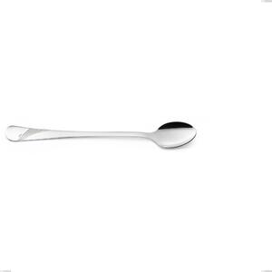 Milano Inciso Drink Spoon, 18/10 (AISI304) Polished Stainless Steel, Mirror Finish, Engraved Handle, 2.5 mm Thickness, 195 mm Length