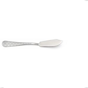 Milano Damask Fish Knife, 18/10 (AISI304) Polished Stainless Steel with Damask Effect Laser Design, 2.5mm Thickness, 192mm Length