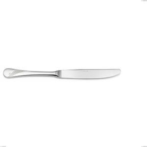 Milano Inciso Table Knife, 18/10 (AISI304) Polished Stainless Steel, Mirror Finish, Engraved Handle, Thickness 2.5 mm, Length 240 mm