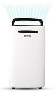 Tower 20 litre Dehumidifier with 24 Hour Timer White