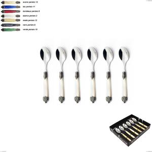 Showcase Pack 6 Pieces Mirage Coffee Spoon, Stainless Steel 18.10 (AISI 304)