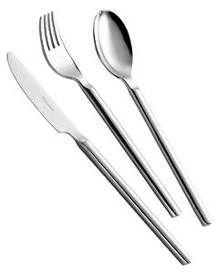 MIZAR 24 Pieces Cutlery Set in 18/10 Stainless Steel Mirror Polished Forged