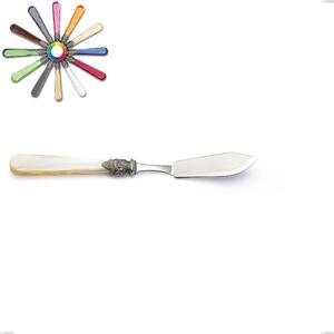 Napoleon Pearl Fish Knife, (18.10 aisi304 stainless steel), Length 218 mm, Methacrylate Handles