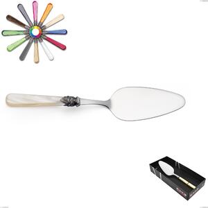 Napoleon Cake Server in Display Box, Pearlescent, (Stainless Steel 18.10 AISI304), Methacrylate Handles