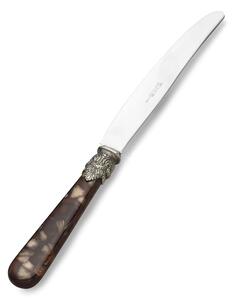 Napoleon Tartarugato Table Knife with Stainless Steel Blade 18.10 (AISI 304), Ring, Length 22 cm