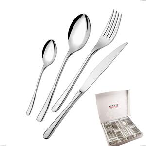 Opera 24 Piece Cutlery Set in Case, Stainless Steel 18/10 (AISI304), 5.00 mm Thickness