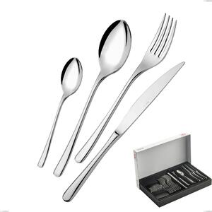 Opera 30-piece Cutlery Set in Panoramic Packaging, Stainless Steel 18/10 (AISI304), 5.00 mm Thickness