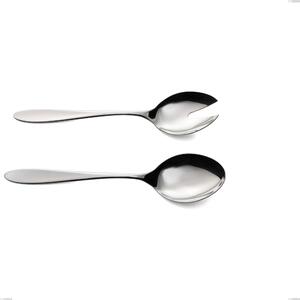 Oasi Salad Pair, Stainless Steel AISI 304 Polished Cutlery, 2 mm Thickness, 243 mm Length
