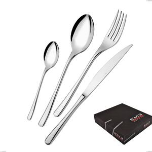 Opera 49-Piece Cutlery Set in Gift Box, Stainless Steel 18/10 (AISI304), 5.00 mm Thickness