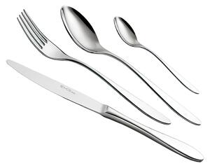 OASI 24 Piece Cutlery Set for 6 Table Settings 3 mm Mirror Polished 18/10 Stainless Steel
