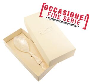 Showcase Packaging for Risotto Serving Spoon, CHIC Pearl BIANCO Model with White Pearl Handle