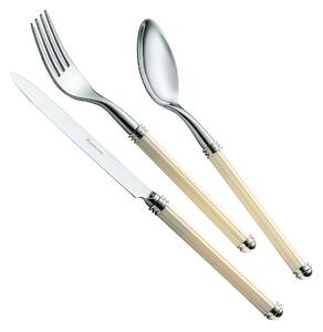 Colourful Cutlery Set 24 Pieces PHANTEON in 18/10 Stainless Steel with Display Case