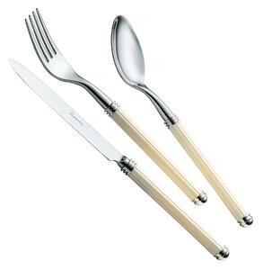 Phanteon Colourful Cutlery Set 4 Pieces: 1 Knife, 1 Fork, 1 Spoon, 1 Teaspoon in 18.10 Stainless Steel