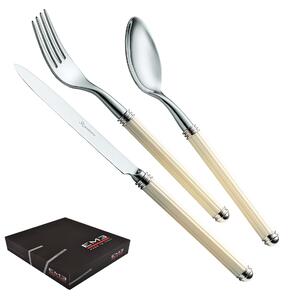 Coloured Cutlery Set 49 Pieces PHANTEON in 18/10 Stainless Steel in Gift Packaging