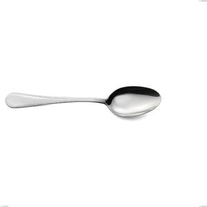 Table Spoon, Perles Soup, Polished AISI 304 Stainless Steel, 2.5 mm Thickness, Classic Design, Length 205 mm