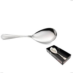 Privilege Serving Spoon in Display Packaging, Stainless Steel Aisi 304 Polished Cutlery, 2.5 mm Thickness