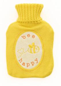 Love Life Bee Happy Hot Water Bottle