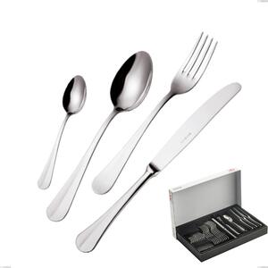 Royal 30-Piece Cutlery Set in Panoramic Packaging, Polished 18-10 Stainless Steel, 2.5 mm Thickness