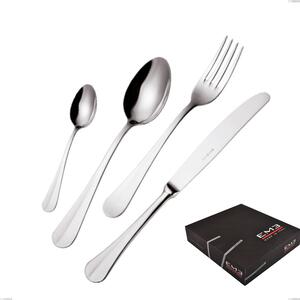 Royal 49 Pieces Cutlery Set in Gift Box, Polished 18-10 Stainless Steel, 2.5 mm Thickness