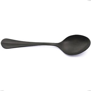 Royal Retr� PVD Black Serving Spoon, Antique 18/10 Stainless Steel, 2.5 mm Thickness, 233 mm Length, PVD Black