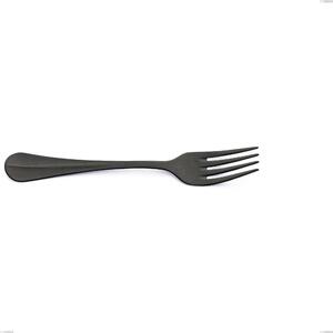 Royal Retr� PVD Black Serving Fork, Antique 18/10 Stainless Steel, 2.5 mm Thickness, 233 mm Length, PVD Black