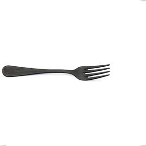 Royal Retr� PVD Black Fish Fork, Antique 18/10 Stainless Steel, 2.5 mm Thickness, 184 mm Length, PVD Black