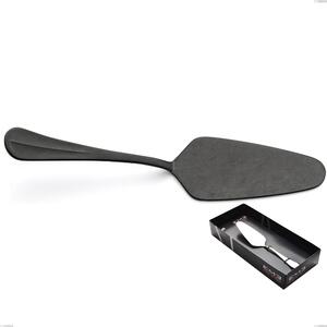Royal Retr� PVD Black Cake Server in Display Box, Antique 18/10 Stainless Steel, 2.5 mm Thickness, PVD Black