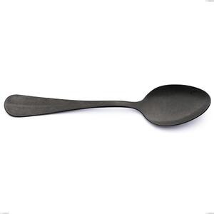 Royal Retr� PVD Black Teaspoon, Antique 18/10 Stainless Steel, 2.5 mm Thickness, 182 mm Length, PVD Black