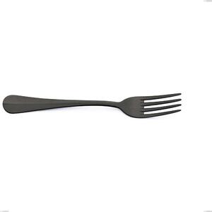 Royal Retr� PVD Black Table Fork, Antique 18/10 Stainless Steel, 2.5 mm Thickness, 205 mm Length, PVD Black
